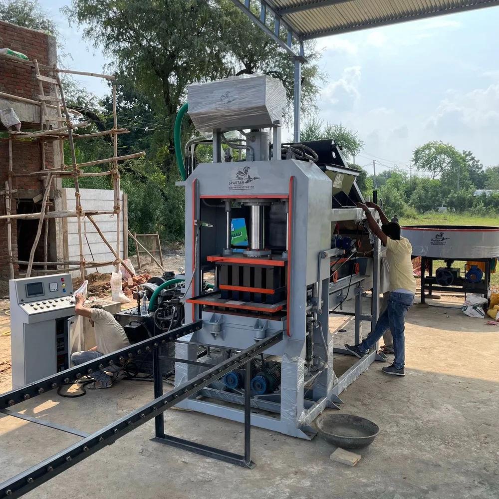 TSM010 Fly Ash Brick Machine 2000 BPH – 33 HP Automatic Hydraulic 3