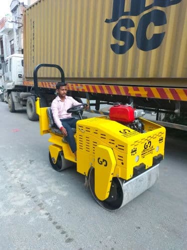 FVR850 Ride On Mini Vibratory Roller (3 Ton) – 700mm Drum Road Roller Price