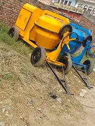 Concrete Mixer 1 Bag (10/7 CFT) – 5 HP Electric Motor, 4 Wheel Portable Mixer Machine 2