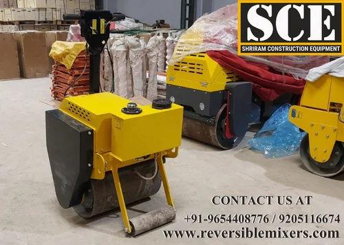 Walk Behind Single Drum Roller | 5.5 HP Honda GX Engine | SCE Roller