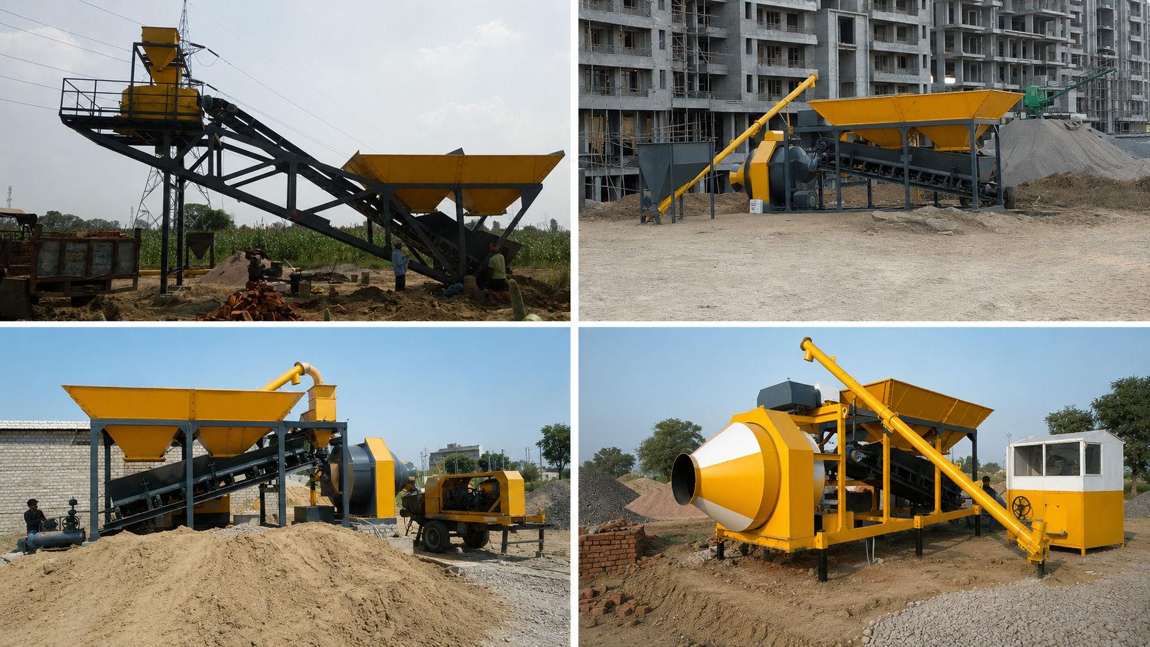 Mobile Concrete Batching Plant 1