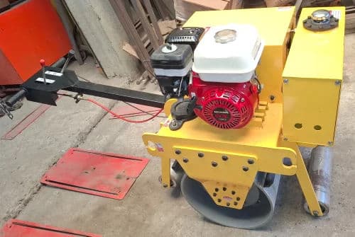 5.5 HP Walk Behind Vibratory Roller | 650 mm Drum Width Compactor