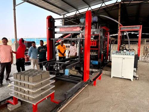 Interlocking Brick Making Machine – 1500 Bricks per Hour | Semi Automatic 2