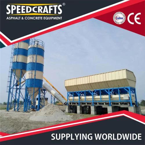 Speedcrafts SCP 30 Stationary Concrete Batching Plant – Automatic SCADA RMC Plant 30 m³/hr Capacity 3