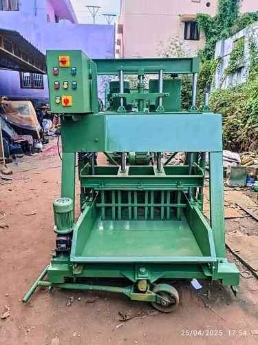 Manual Hydraulic Hollow Brick Making Machine – 800–1000 Bricks/Hour Concrete Block Machine 1