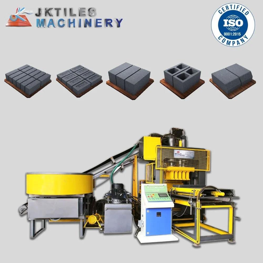 JK Tiles JK Storm S-1850 Automatic Interlocking Cement Brick Making Machine – 2000 Bricks/Hour | 320
