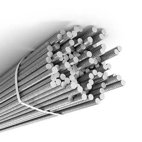 8mm Fe 500 Mild Steel TMT Bar 8 Meter – High Strength TMT for Residential Construction 1