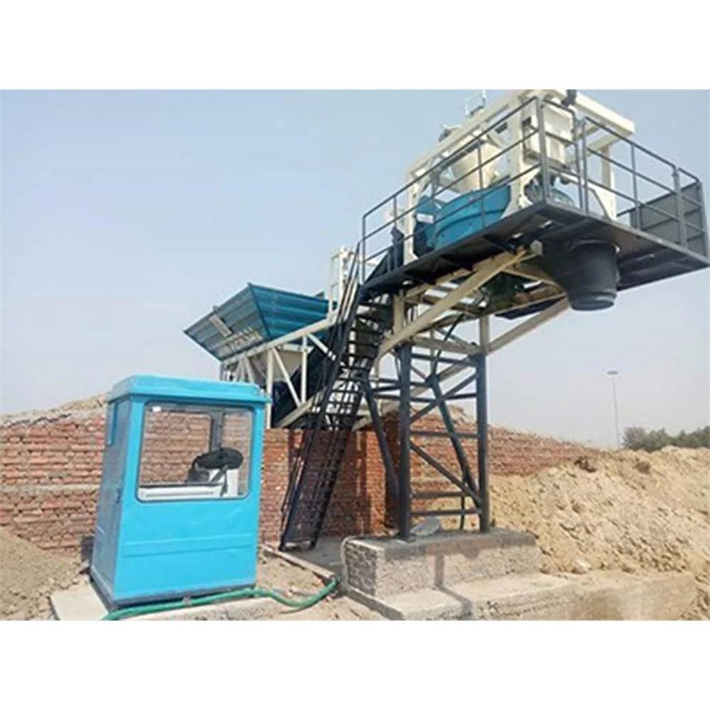 20 m³/hr Fully Automatic Universal Batching Plant | PAN/Drum Type | 440V Stationary Concrete Plant