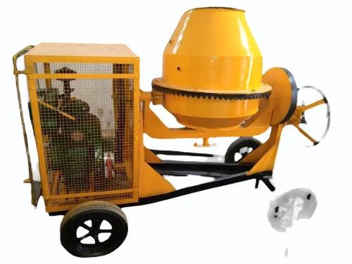 0.5 HP Mini Concrete Mixer Machine 750L – Diesel Tilting Drum, Semi-Automatic M30 Mixer 3