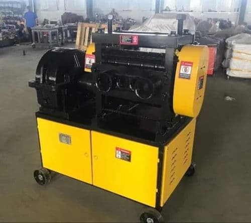 GX 6-25 Stainless Steel Scrap Straightening Machine – Automatic 28 m/min | 18 SWG Bar Straightener | 2