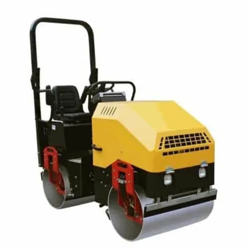 JAISHREETECH FVR 1200 Ride On Roller – 5 Ton Double Drum Vibratory Road Roller, 13 HP Diesel