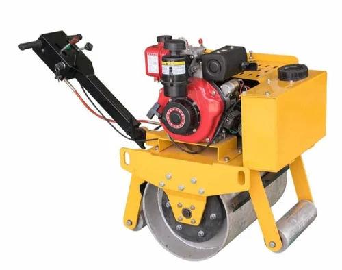 RL-600D Single Drum Walk Behind Roller | 6HP Hydraulic Petrol Compactor