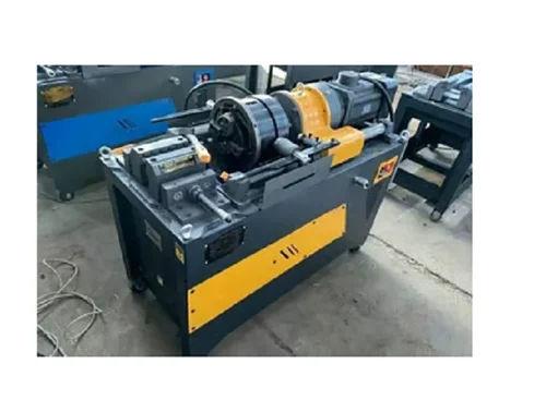 TMT Bar Threading Machine 14–40 mm | Semi-Automatic Rebar Threading Machine Made in India