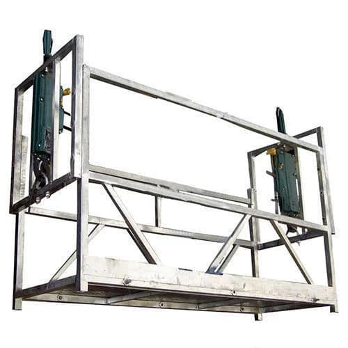 800 Kg Rope Suspended Platform – Double Mast Stainless Steel Work Platform
