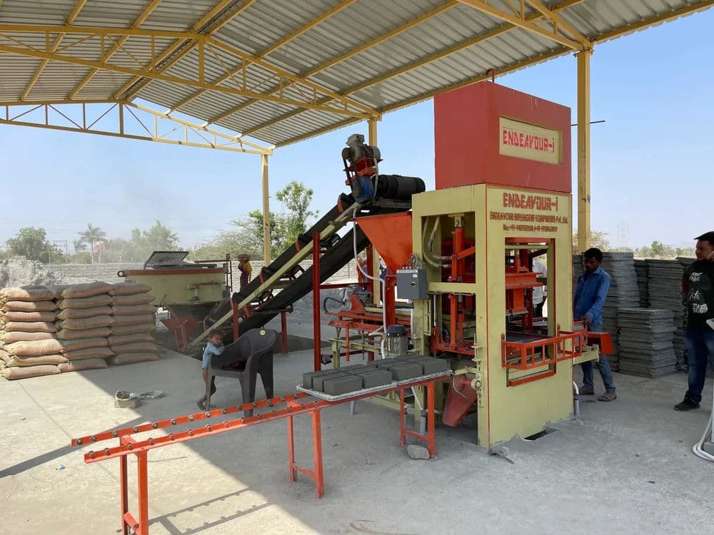 Fly Ash Brick Making Machine – >6000 Bricks per Hour Capacity