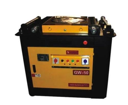 GW 50 Rebar Bending Machine | 50 mm Industrial TMT Bar Bender 2