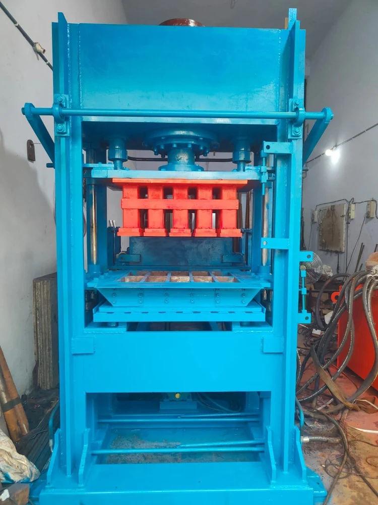 Automatic Fly Ash Brick Plant 8 Brick | 1500 Bricks/Hour Hydraulic 3