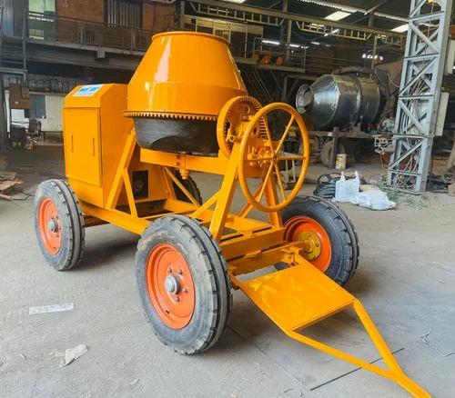 Weber Cement Concrete Mixer 10/7 CFT – Diesel Semi-Automatic Full Bag Mixer 6.5HP Without Hopper 2