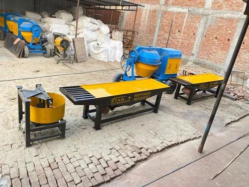 Star Tile Cement Brick Making Machine – 1000 Bricks/Hour Vacuum Extruder