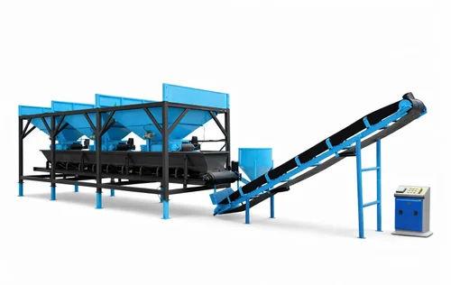 25 m³/hr Stationary Concrete Batching Plant – Fully Automatic with Planetary Mixer & Silo