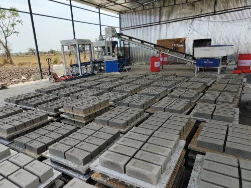 PHE Manual Hand Press Hollow Concrete Block Making Machine 500–1000 Blocks/Hour