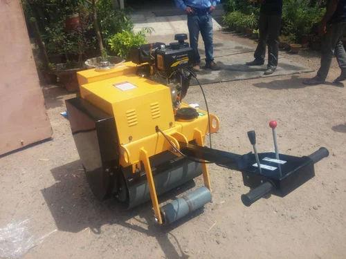 Single Drum Walk Behind Vibratory Roller