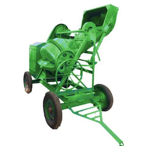 M10 Concrete Mixer Machine 10/7 CFT Tilting Drum with Mechanical Hopper – JBFS 5HP Portable Mixer