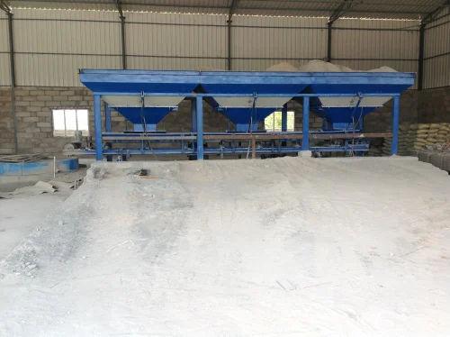 Three Bin Concrete Batching Machine 25 Cum/hr – 440V Semi Automatic Construction Mixer