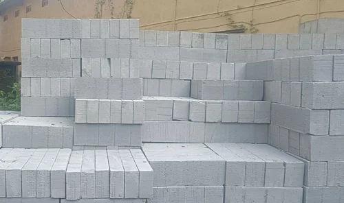 AAC Fly Ash Block 24x8 Inches – Lightweight Solid Concrete Blocks for Construction ₹65 1