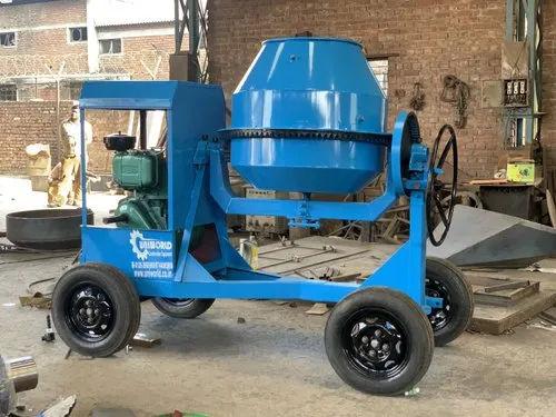 Uniworld Concrete Mixer Machine 560L | 5 HP Tilting Drum Mixer | Diesel/Electric Concrete Mixer