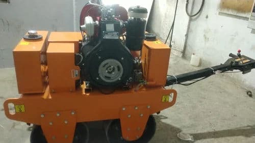 650 kg Walk Behind Roller | 20 kN Soil Compaction Roller Machine