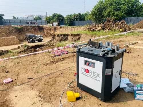 MBM42 Hydraulic TMT Bar Bending Machine 16–32 mm | Automatic