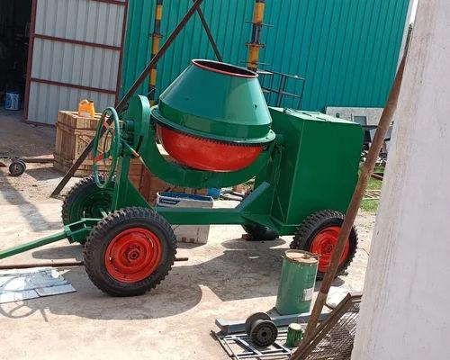 10/7 CFT Cement Mixer Machine with Diesel Engine | 1 Bag Reverse Drum Semi-Automatic Mixer – Kirlo 3