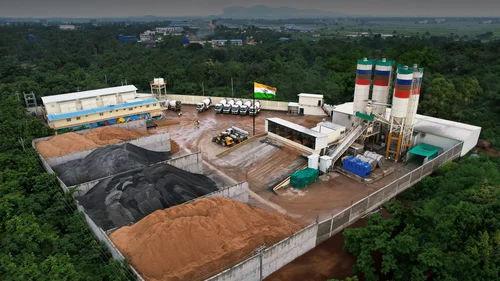 KYB Conmat RMC Batching Plant | 20 m³/hr Output | Automatic Diesel Concrete Plant