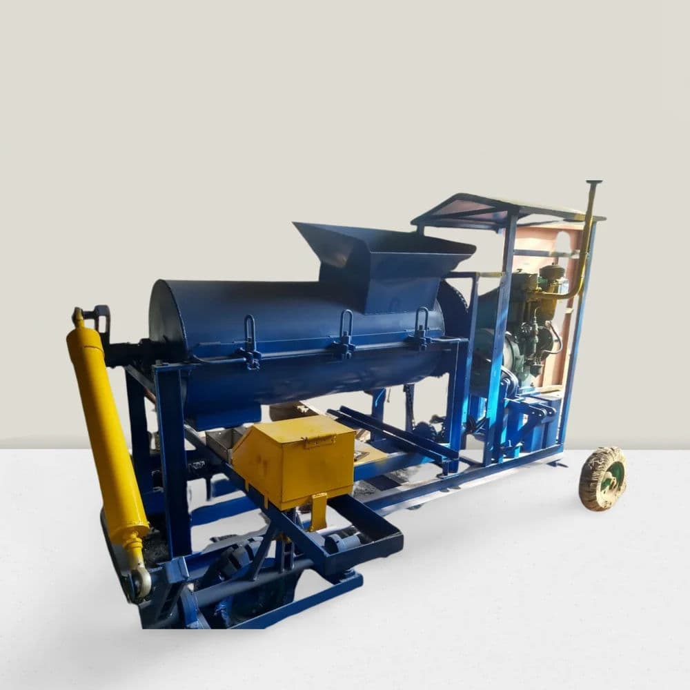Raj Engineering BM-01 Red Clay Brick Machine | 3HP | 16,000–20,000 Bricks/Day 5