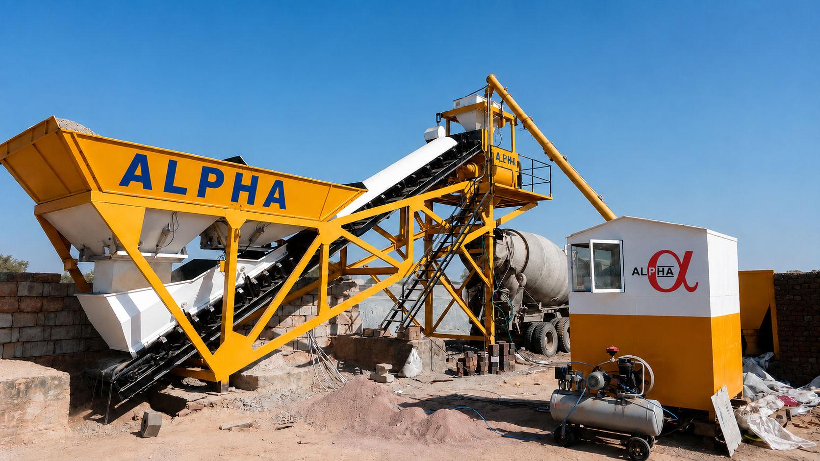 Compact Batching Plant 1