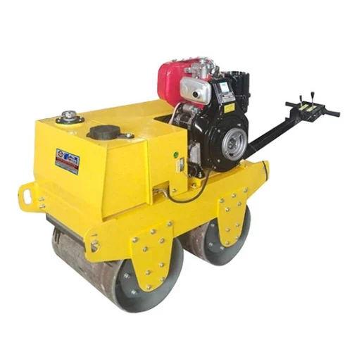Walk Behind Roller | 660kg Vibratory Compactor, 25kN Force, 70Hz Frequency, 600mm Drum