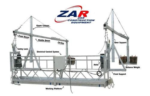 ZLP-800 Rope Suspended Platform | 800 kg Construction Cradle System