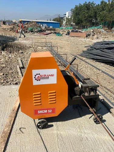 40 mm Electric Bar Cutting Machine | 5–7.5 HP | Wheel Mounted