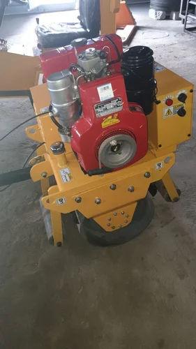 Sunglow CLY06 Walk Behind Single Drum Roller | 5HP Soil & Asphalt Compactor 650mm