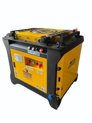 Manual TMT Bar Bending Machine 90° Angle, 50mm Radius, Electric Powered (MS Body)