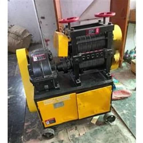 SWITECK INDIA SKI 5-12 Bar Straightening & Cutting Machine – 6–14mm | 4KW+2.2KW | 28m/min