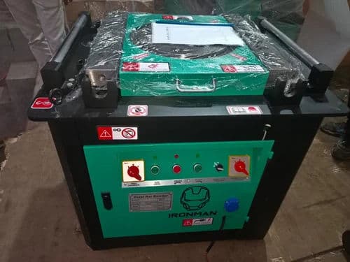 RHQ32 Automatic Bar Bending Machine – 32mm TMT Rebar Bender Made in India
