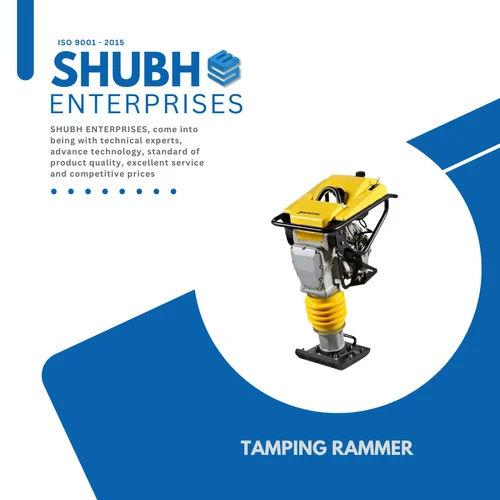 SHOBHAGYA 3HP Tamping Rammer Machine | 90 kg Soil Compactor with 600–700 BPM Vibratory Frequency