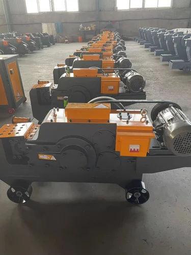 55 TMT Bar Cutting Machine | 40mm Capacity, 7.5 HP Automatic Cutter