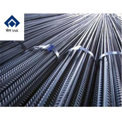SAIL Fe 500 TMT Steel Bars 12mm Diameter | 12 Meter Length | High Strength Construction Grade