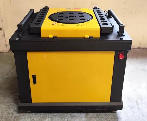 AMW Automatic TMT Bar Bending Machine | 45mm Electric Rebar Bender 6HP 490kg