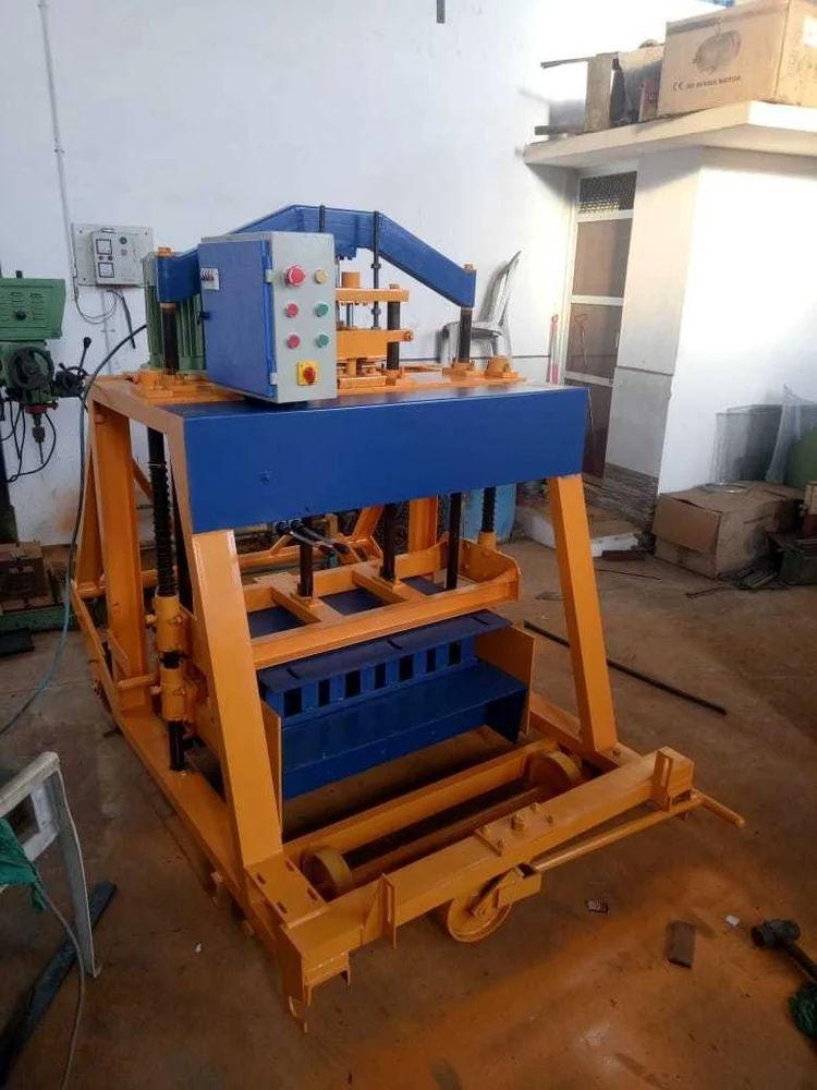 Semi Automatic Hydraulic Concrete Block Making Machine 1000 Blocks Per Hour Price in India