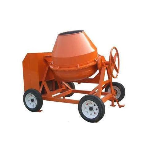 1/2 Bag Diesel Engine Concrete Mixer 5 HP Tilting Drum Portable Manual Mixer