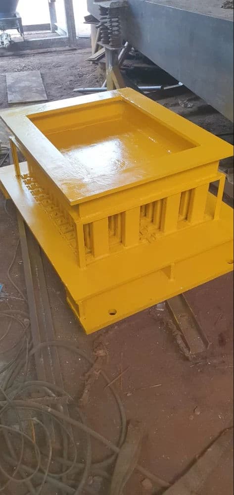 Zig Zag Paver Block Mould | C-45 Hardened | Custom Size | Concrete Machine 4